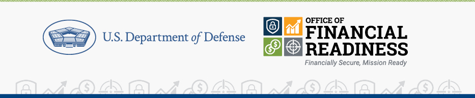 Department of Defense and Office of Financial Readiness logos