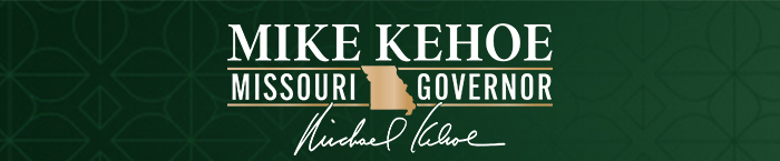 Green gradient kehoe logo banner