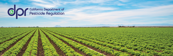 DPR logo with agricultural landscape