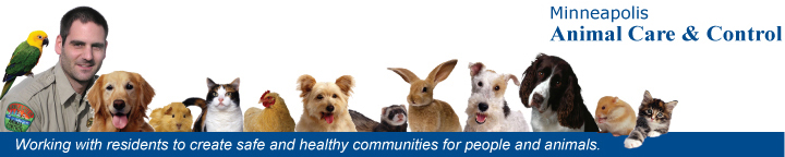 Minneapolis Animal Care & Control: Working with residents to create safe and healthy communities for people and animals.