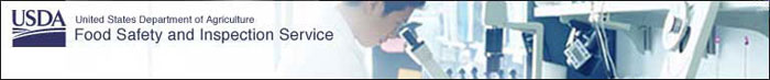 Food Safety and Inspection Service Banner