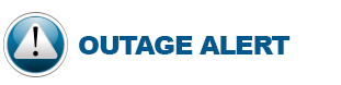 Outage Alert Banner
