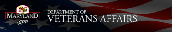 Maryland Department of Veterans Affairs banner