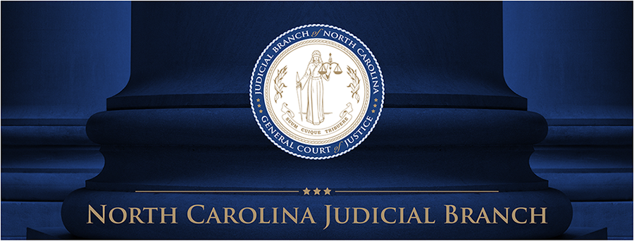 Noirth Carolina Judicial Branch banner
