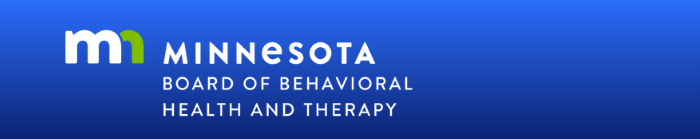 Minnesota Board of Behavioral Health and Therapy