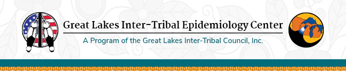 Great Lakes Inter-Tribal Epidemiology Center banner graphic