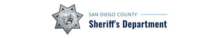 San Diego Sheriff Banner
