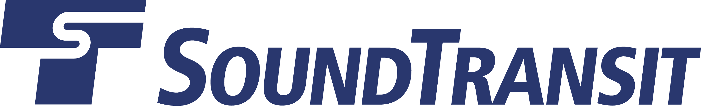 Sound Transit logo in blue