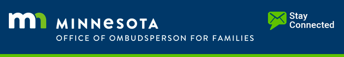 Minnesota Office of Ombudsperson for Families banner